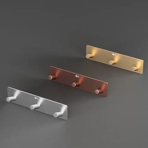 رخت آویز تمام آلومینیوم سه هوک